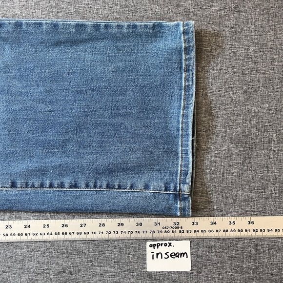 Judy Blue Wide Leg Jeans - Women's Size 14W - Blue - Picture 7 of 10